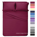 High Quality  Super Soft  Bed Duvet Cover Set Modern 300Thread Count 100% Cotton Sheet Set